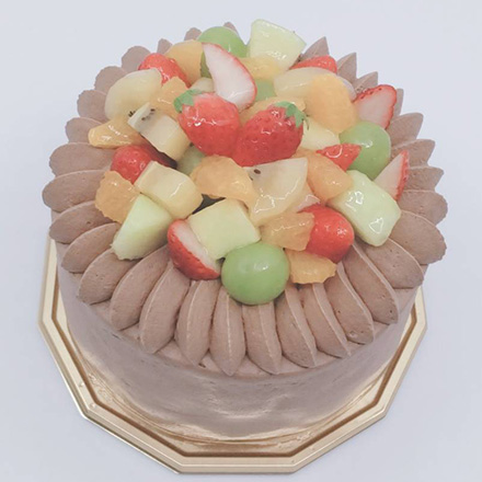 生チョコデコレーションケーキ